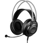 Наушники с микрофоном A4Tech Fstyler FH200i серый 1.8м накладные оголовье ...