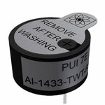 AI-1433-TWT-R, Piezo Buzzers & Audio Indicators 12VDC 7MA 80DBA