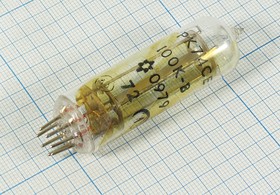 Фото 1/4 Кварцевый резонатор 100 кГц, корпус СЕ, марка РК74СЕ, 1 гармоника, 19x64