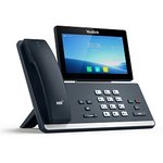 Телефон YEALINK SIP-T58W Pro, 16 аккаунтов, цветной сенсорный экран 7" 1024х600, Android, WiFi, Bluetooth трубка, GigE, без CAM50, без БП,