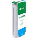 Картридж Cartridge G&G 727 для DJ T920/T1500/T2500/ T930/T1530/T2530, голубой (130мл)