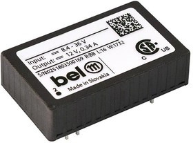 20IMX4-1515-8G, Isolated DC/DC Converters - Through Hole +/-15V 140mA 4.2W 8.4-36 VDC