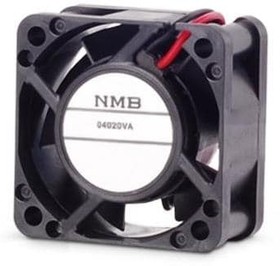 04020VA-24M-AA-00, DC Fans DC Axial Fan, 40x40x20mm, 24VDC, 8.8CFM, Rib Mount, Lead Wires