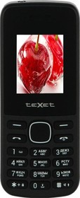 Фото 1/4 Мобильный телефон teXet TM-117 цвет черный