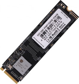 Фото 1/4 Накопитель SSD AMD PCIe 3.0 x4 1TB R5MP1024G8 Radeon M.2 2280