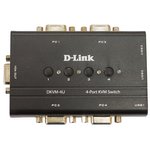 Переключатель консоли (KVM) D-Link DKVM-4U/C2A 4-port KVM Switch with VGA and ...