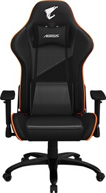 Фото 1/4 Игровое кресло Gigabyte GP-AGC310 Игровое кресло AGC310/G.CHAIR B+ORG/PU SPONGE (552244)