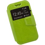 Чехол "LP" раскладной универсальный для телефонов размер L 120х56мм (зеленый/коробка)