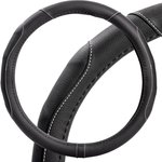 aws-li-18m, Оплетка на руль искусст. кожа рельефная черная 38 см/М (AWS-LI-18M)