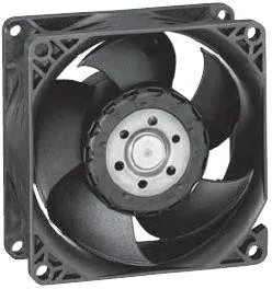 8314/2, DC Fans Tubeaxial Fan, 80x80x32mm, 24VDC, 31.8CFM, Speed Signal/Open Collector Output