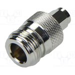 CT3390, RF Adapters - Between Series N female to SMA male Adapter, 50ohm