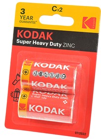 Kodak Super Heavy Duty ZINC R14 BL2, Элемент питания