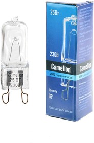 Camelion G9 230V 25W прозрачная, Лампа