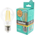 Camelion LED13-A60-FL/830/E27 Филамент 13Вт E27 3000K BL1, Лампа светодиодная