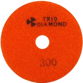 Фото 1/6 340300, Алмазный гибкий шлифкруг Черепашка 100 № 300 (мокрая шл.) (Trio-Diamond)