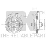 204787, Диск тормозной Audi A3 03-