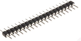 D01-9922046, Pin Header, вертикальный, разветвительная полоска, Board-to-Board, 2.54 мм, 1 ряд(-ов)