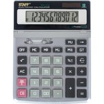 Настольный металлический калькулятор STF-1712 200х152мм, 12 разрядов ...