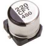 EEE-FT1C221AP, Aluminum Electrolytic Capacitors - SMD 220uF 16volts 6.3x5.8mm SMD