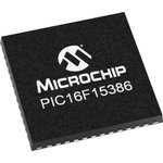 PIC16F15386-I/MV, 8bit PIC Microcontroller, PIC16F, 32MHz, 28 kB Flash, 48-Pin UQFN