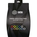 Пластик для 3D ручки petg d 1.75 мм, 10 м, 12 цветов CS-3D-PETG-12X10M 1671465