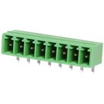 CTB93HE/8, HEADER, SIDE-ENTRY, 8WAY, 3.81MM