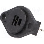 LC-104, Connector: loudspeaker; socket; female; for panel mounting
