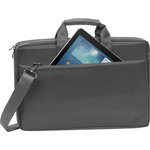 Сумка для ноутбука и документов grey Laptop bag 17.3" 8251