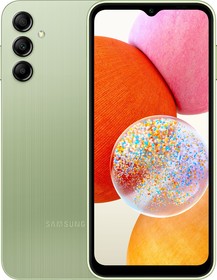 Фото 1/2 Смартфон Samsung Galaxy A14 4/64Gb, SM-A145, светло-зеленый