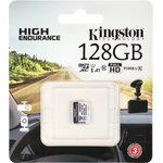 Карта памяти microSDXC UHS-I U1 Kingston High Endurance 128 ГБ, 95 МБ/с ...
