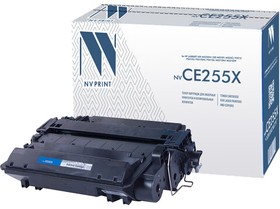 Фото 1/6 Картридж лазерный NV PRINT (NV-CE255X) для HP LaserJet P3015d/P3015dn/P3015x, ресурс 12500 стр.