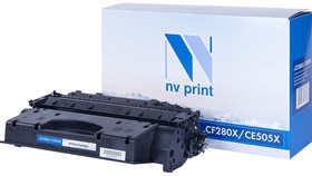 Фото 1/2 Картридж лазерный NV PRINT (NV-CF280X/CE505X) для HP LaserJet M401/M425/P2055, ресурс 6900 стр.