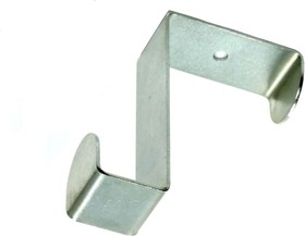 Двухсторонний крючок для дверей и шкафов h60 цинк У8-7101.Ц
