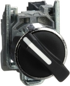 Фото 1/2 XB4BD21, Rotary Switch, 2 Positions, 90°, Panel Mount