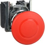 Emergency stop, pull release, mounting Ø 22 mm, unlit, 1 Form A (N/O) + 1 Form B ...