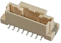 560020-0823, Pin Header, Wire-to-Board, 2 mm, 1 Rows, 8 Contacts, Surface Mount Straight, DuraClik 560020