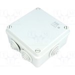 1SL0816A00, Thermoplastic Junction Box, IP55, 100 x 100 x 50mm