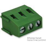 MB312-508M03, TERMINAL BLOCK EUROSTYLE, 3 POSITION, 26-12AWG