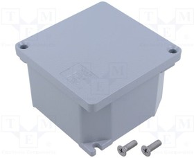 653.00, Коробка распред., 100x100x58mm, IK08, алюминий, IP66/IP67/IP69, серия ALUBOX
