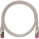 Коммутационный шнур S/FTP 4 пары, серый, 0,5м NMC-PC4SA55B-005-C-GY