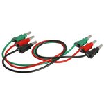 TL 9120, Test Leads 50cm Stacking Retractable Sleeve Plug Output Cable Kit