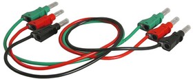 Фото 1/2 TL 9120, Test Leads 50cm Stacking Retractable Sleeve Plug Output Cable Kit