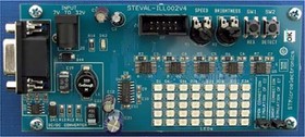 Фото 1/2 STEVAL-ILL002V4, STEVAL-ILL002V4, STEVAL LED Driver Demonstration Board for STP08DP05 for Microcontroller