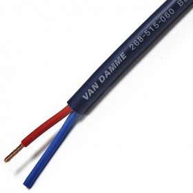 Фото 1/3 268-515-060, 2 Core Speaker Cable, 1.5 mm² CSA, 6.5mm od, 100m, Blue