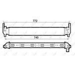 53126, Радиатор охлаждения VW POLO 09-, AUDI A1 10-, SEAT IBIZA V 10- ...