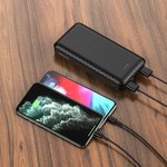 Внешний Аккумулятор (батарея) для BOROFONE BJ3A Minimalist 20000mAh, 2хUSB, 2A ...