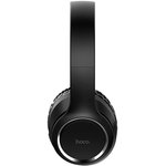 Наушники Bluetooth HOCO W28 Jorney BT 5.0, накладная, громкость +/- (черный)