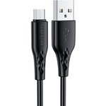 USB кабель BOROFONE BX48 MicroUSB, 1м, 2.4A, PVC (черный)
