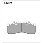 ACV077K, Колодки тормозные дисковые WVA (29173) HCV