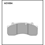 ACV054K, Снят с производства Колодки тормозные дисковые WVA (29143) HCV